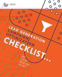 Optimization Checklist Cover