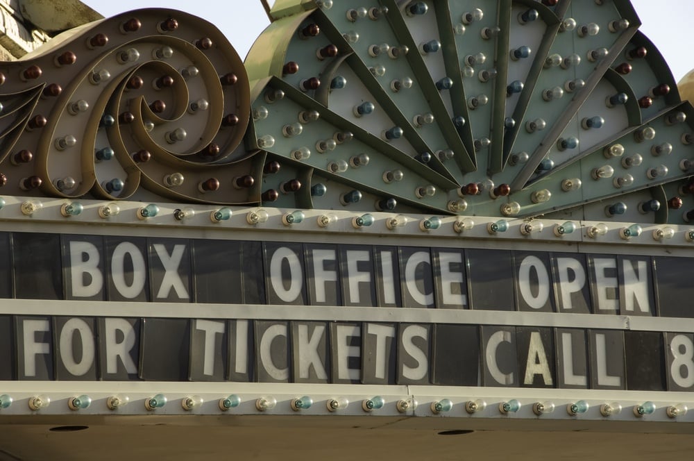 Theatrical marquee at dawn, downtown Aurora, Illinois.jpeg