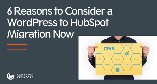 Wordpress HubSpot CMS Migration